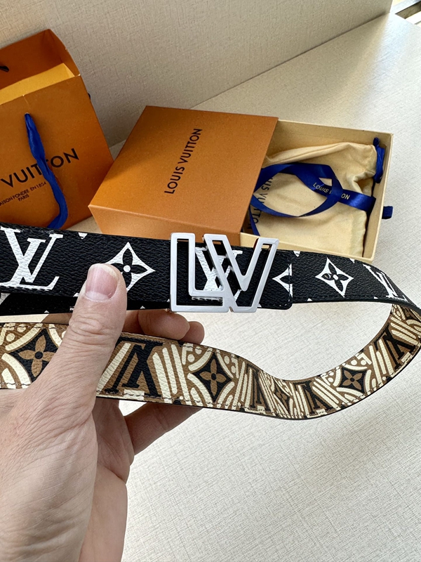 激安ルイヴィトンベルト側面デザイン